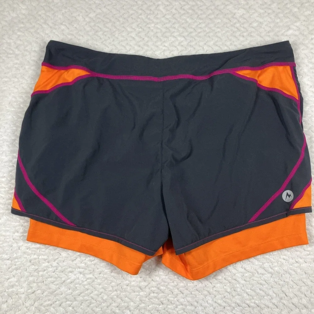 Lot of 2‎ Marmot Shorts Women Lightweight Workout Casual Running Stretch Medium